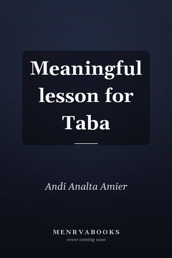 Meaningful lesson for Taba