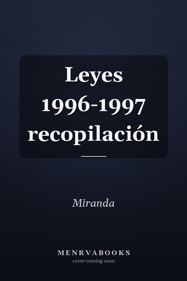 Leyes 1996-1997 recopilación