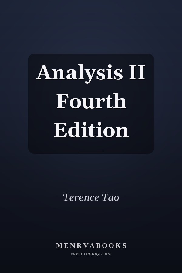 Analysis II Fourth Edition