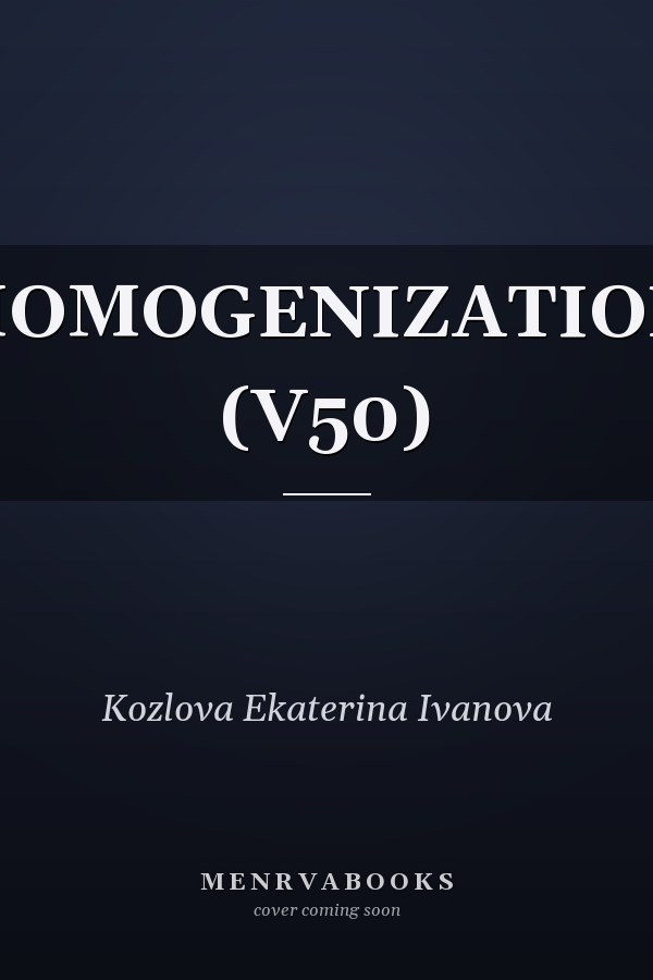 HOMOGENIZATION                     (V50)