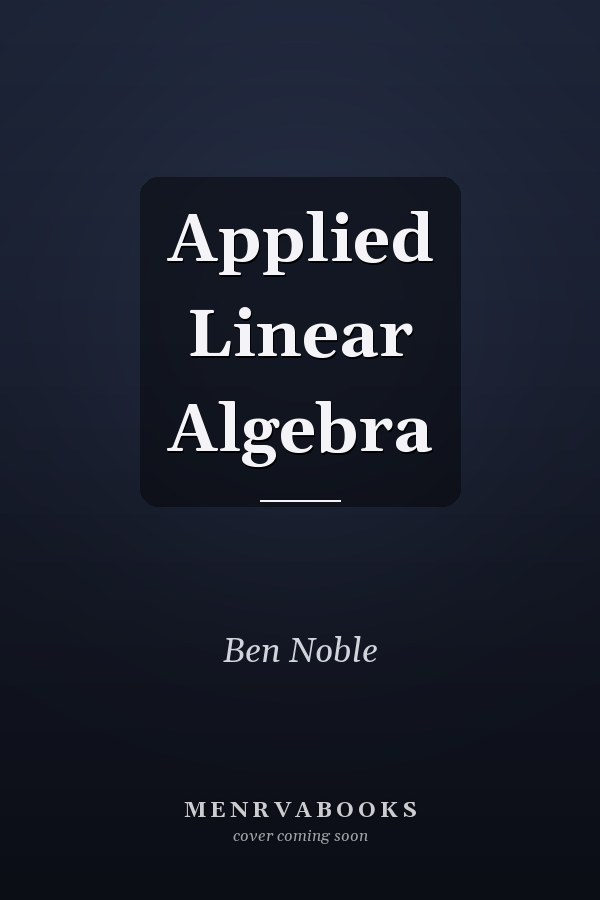 Applied Linear Algebra