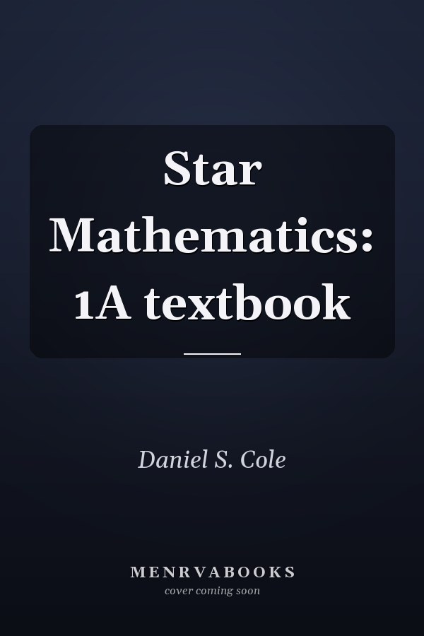 Star Mathematics: 1A textbook