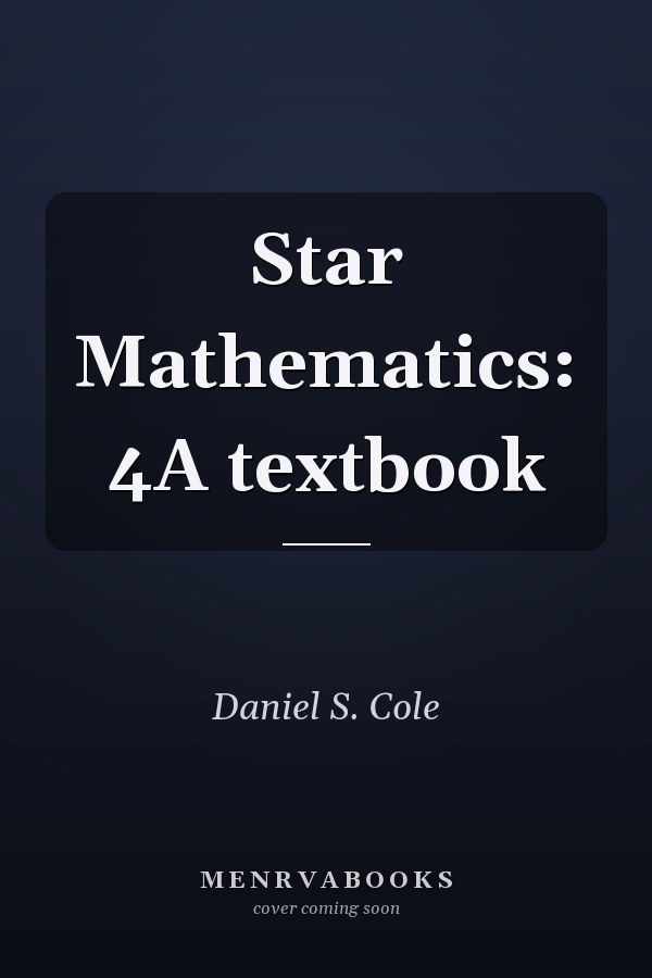Star Mathematics: 4A textbook