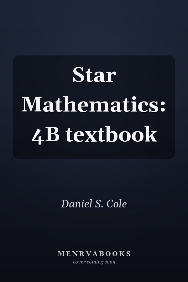 Star Mathematics: 4B textbook