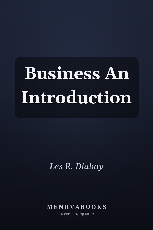 Business An Introduction