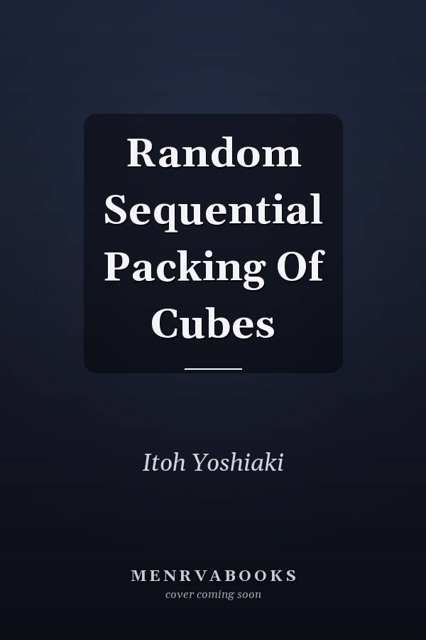 Random Sequential Packing Of Cubes