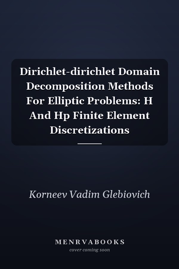 Dirichlet-dirichlet Domain Decomposition Methods For Elliptic Problems: H And Hp Finite Element Discretizations