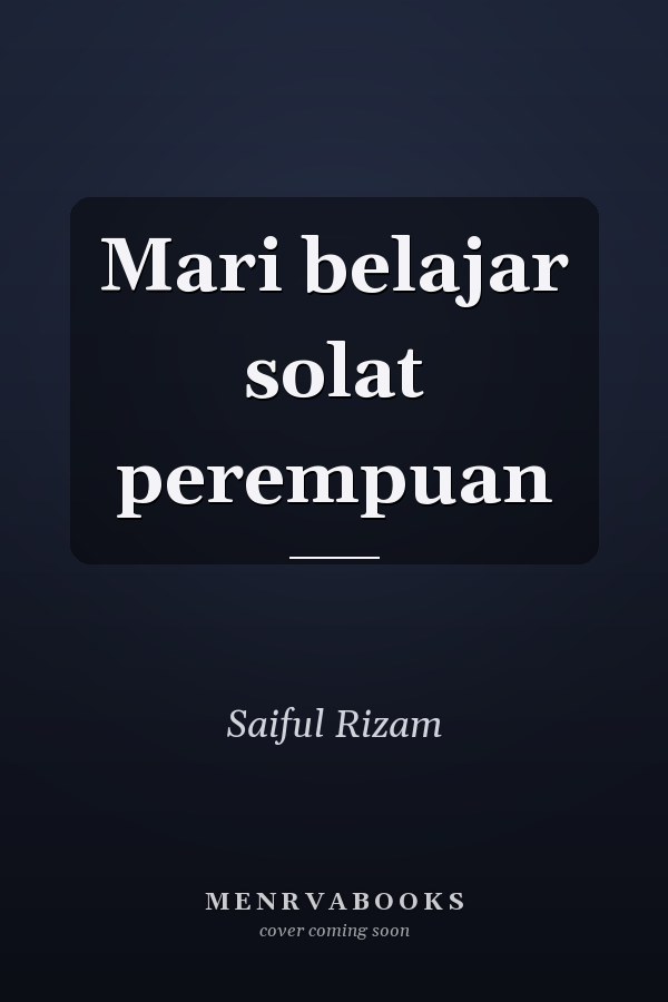 Mari belajar solat perempuan