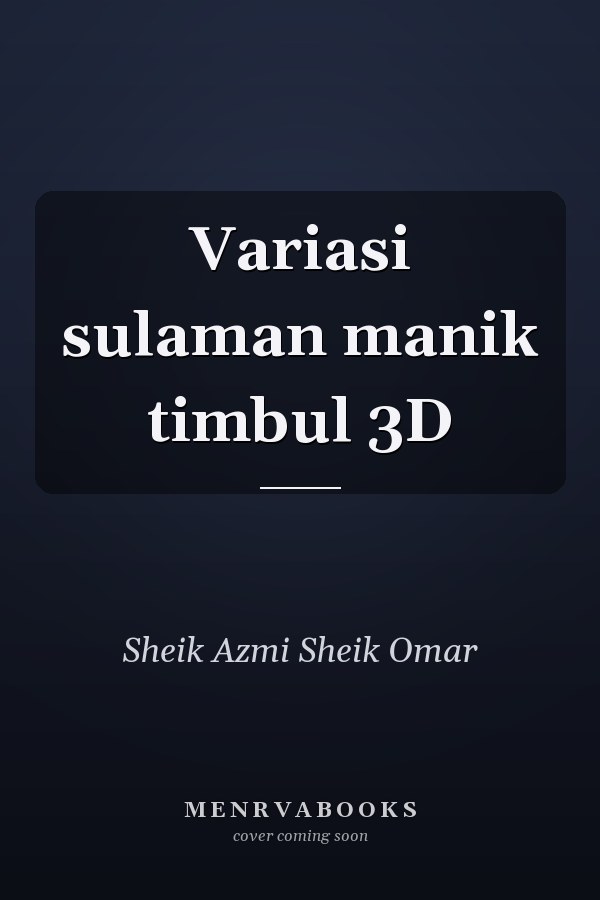 Variasi sulaman manik timbul 3D