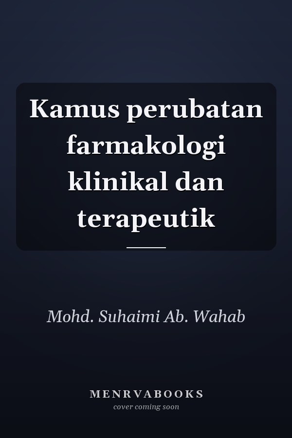 Kamus perubatan farmakologi klinikal dan terapeutik