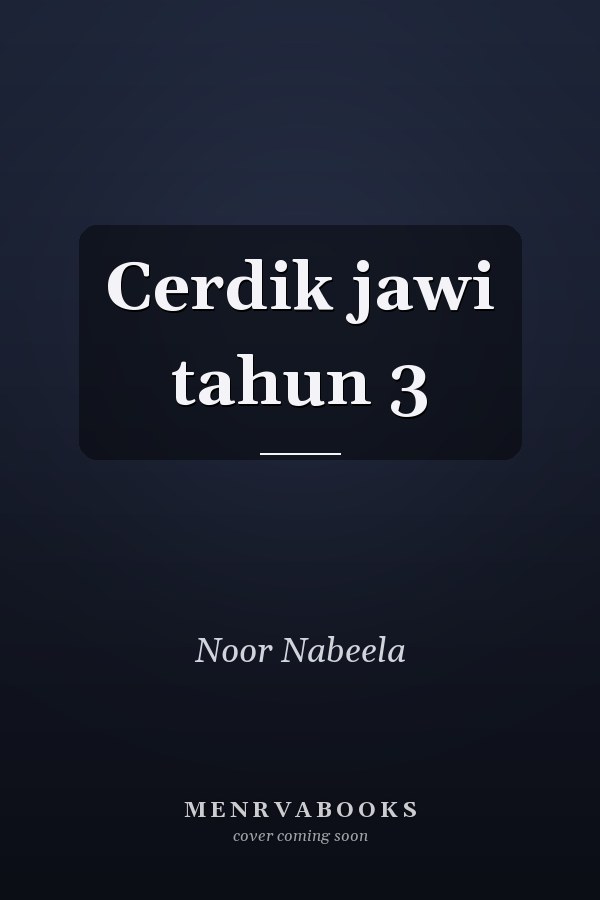 Cerdik jawi tahun 3