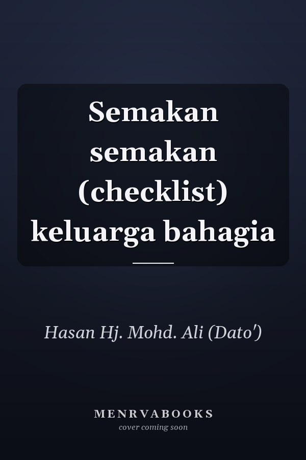 Semakan semakan (checklist) keluarga bahagia