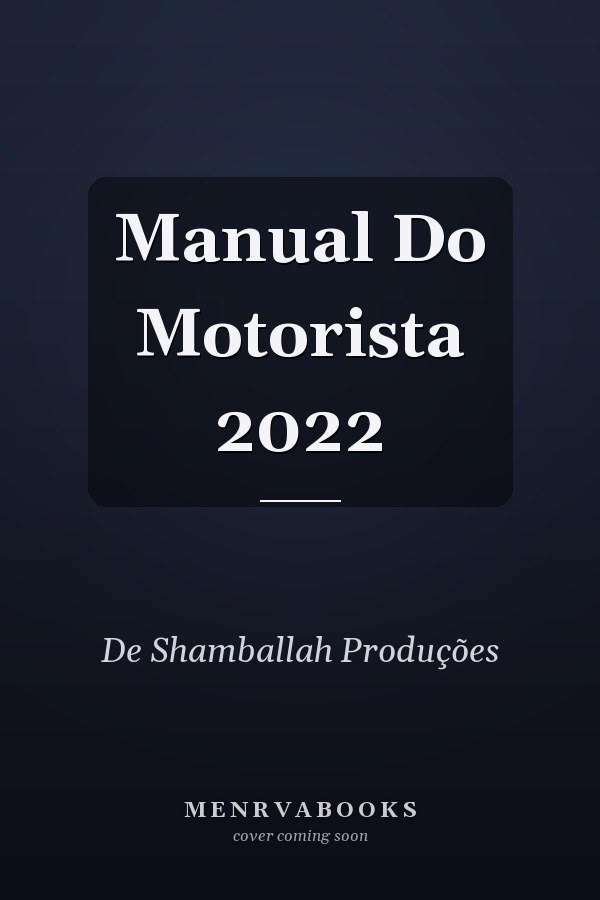 Manual Do Motorista 2022