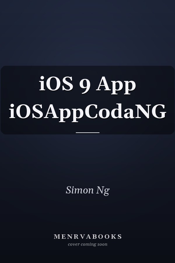 iOS 9 App iOSAppCodaNG