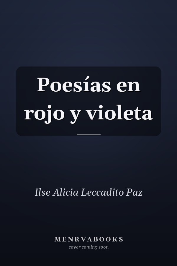 Poesías en rojo y violeta