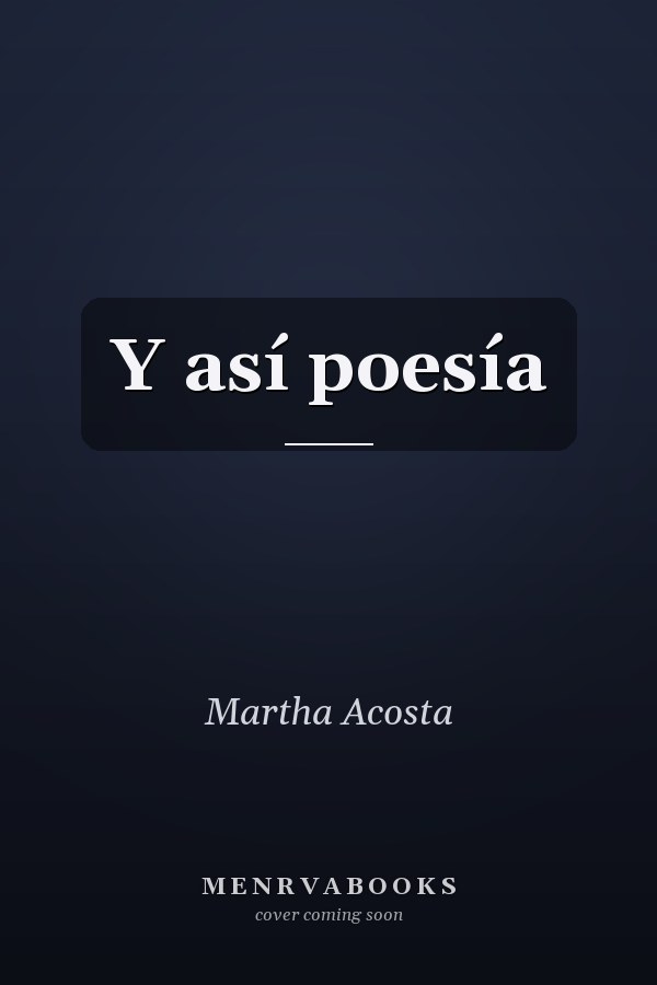 Y así poesía
