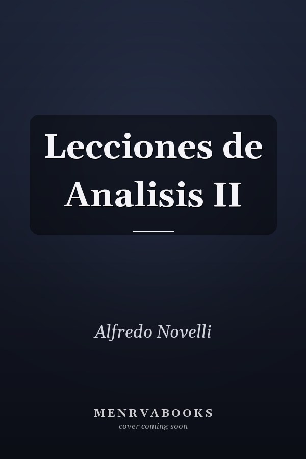 Lecciones de Analisis II