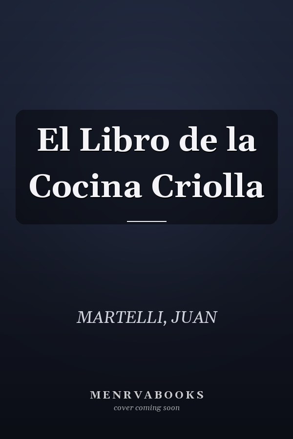 El Libro de la Cocina Criolla