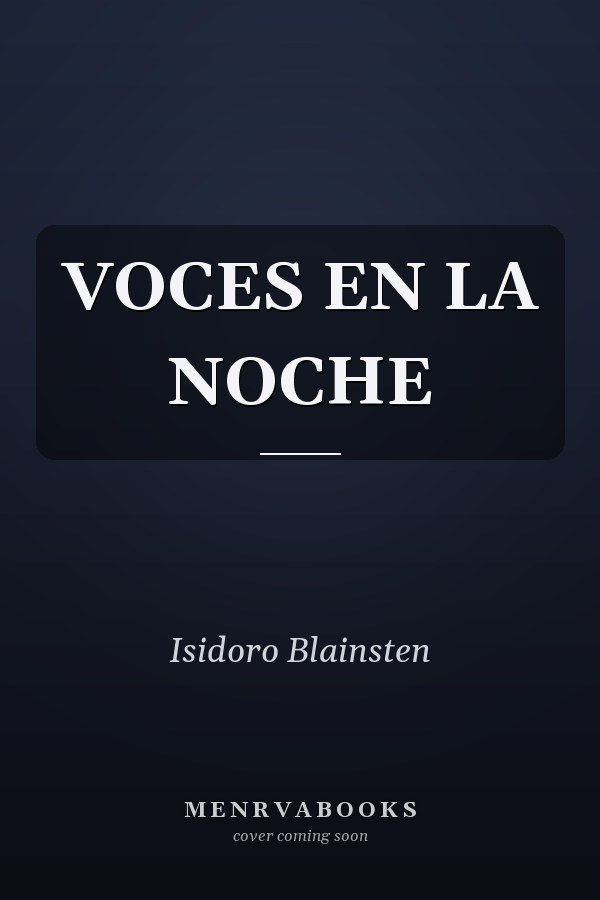 VOCES EN LA NOCHE