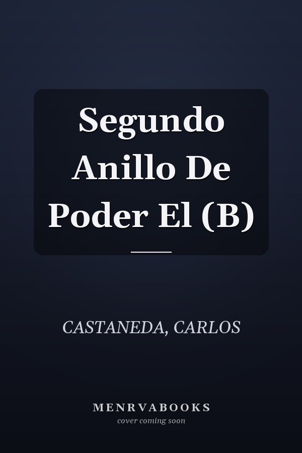 Segundo Anillo De Poder El (B)