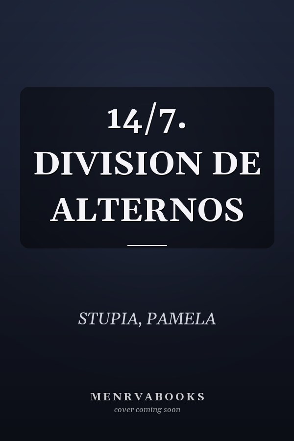 14/7. DIVISION DE ALTERNOS