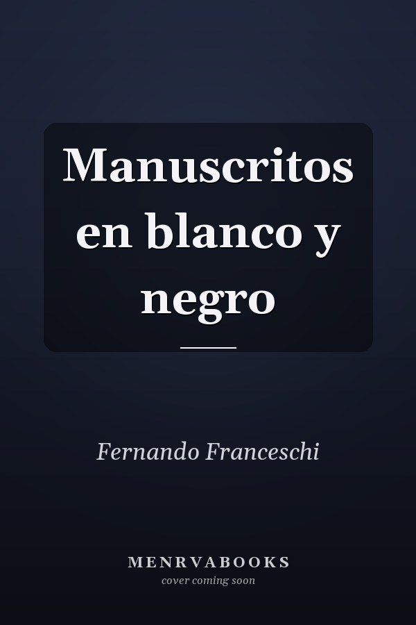 Manuscritos en blanco y negro