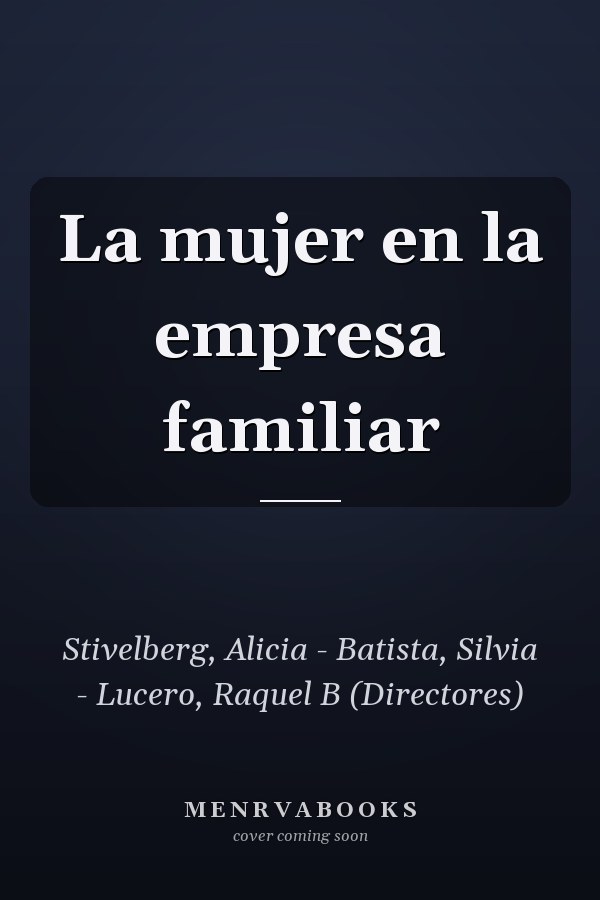 La mujer en la empresa familiar