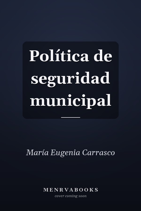Política de seguridad municipal