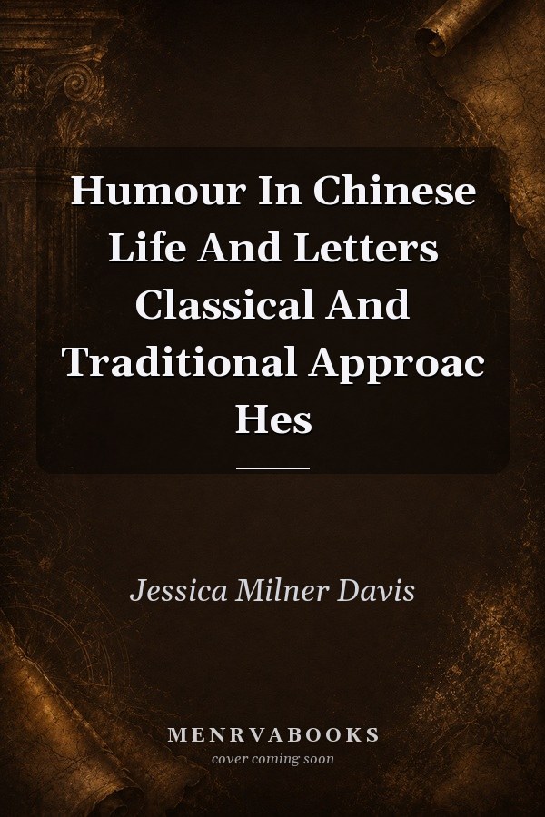 Humour in Chinese Life and Letters: Classical and Traditional Approaches