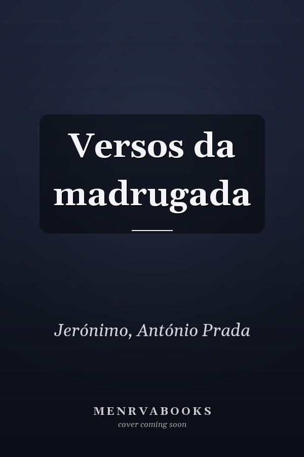 Versos da madrugada