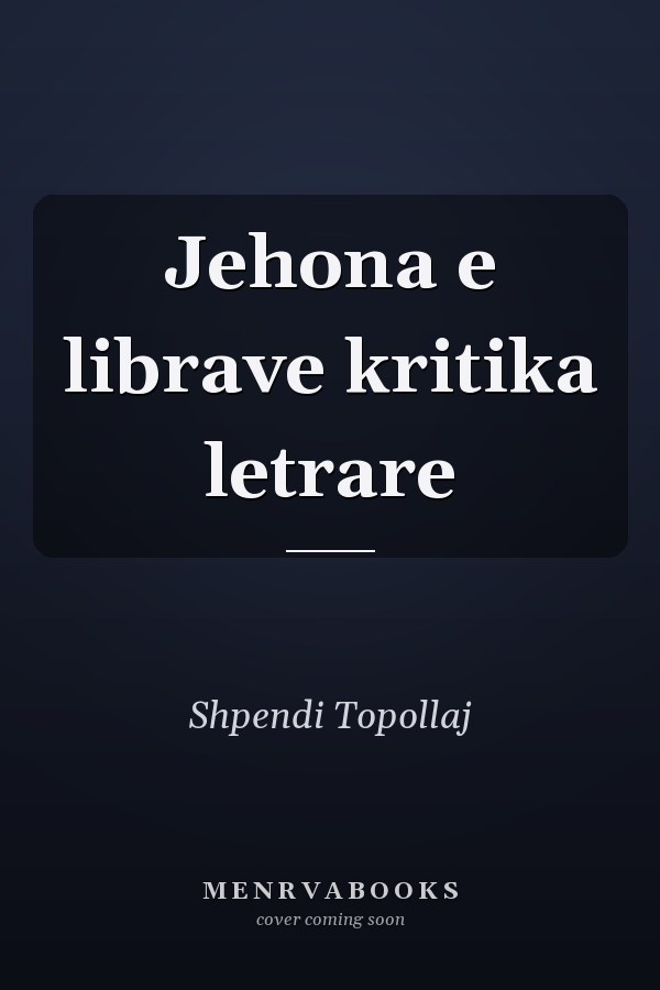 Jehona e librave kritika letrare