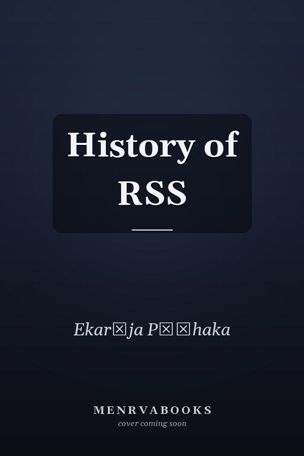 History of RSS
