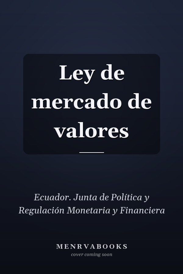 Ley de mercado de valores