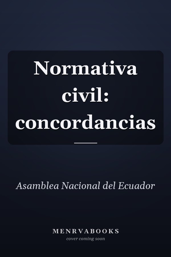 Normativa civil: concordancias