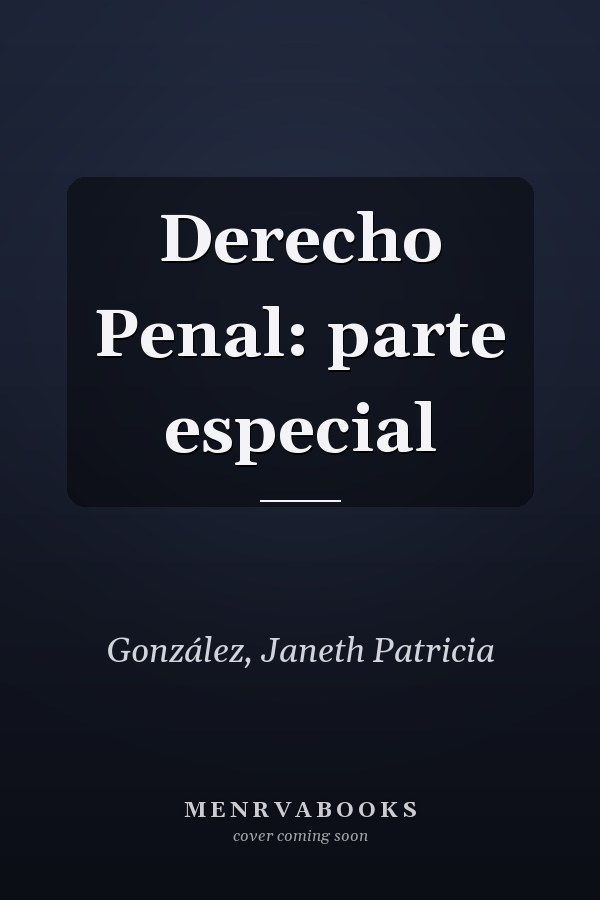 Derecho Penal: parte especial