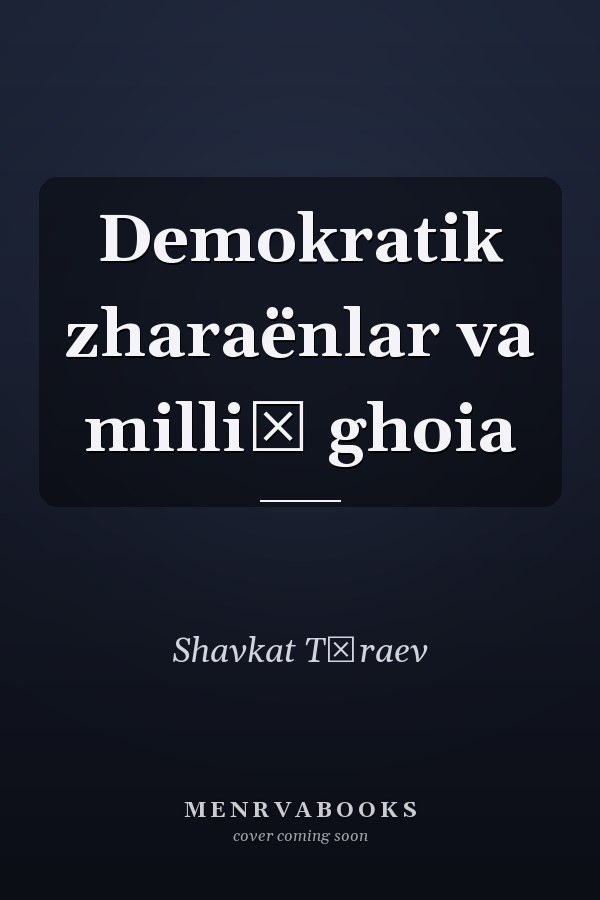 Demokratik zharaënlar va milliĭ ghoia