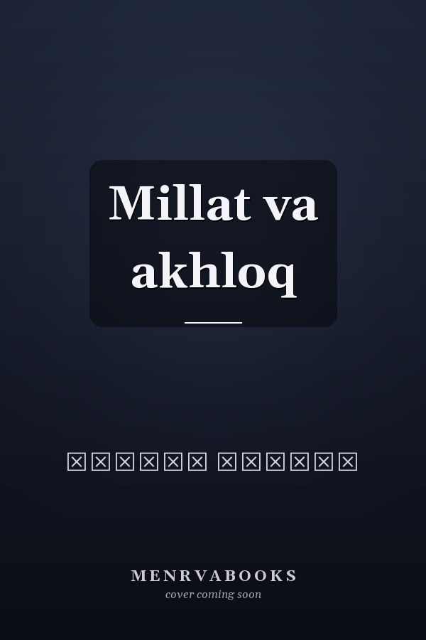 Millat va akhloq