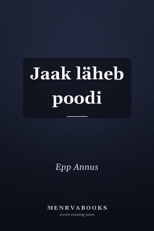 Jaak läheb poodi