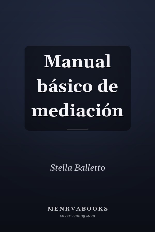 Manual básico de mediación