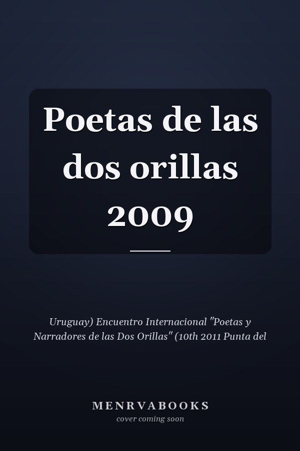 Poetas de las dos orillas 2009