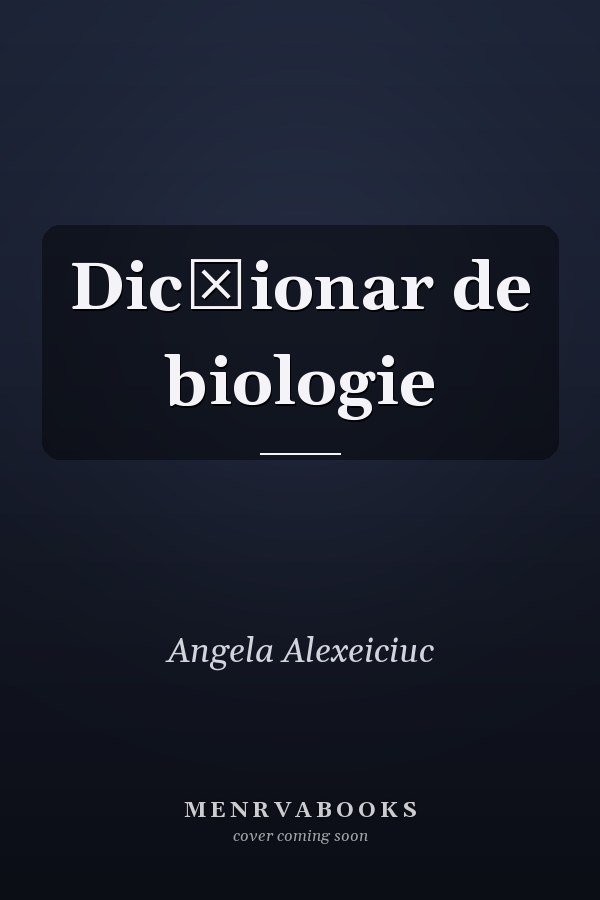Dicționar de biologie