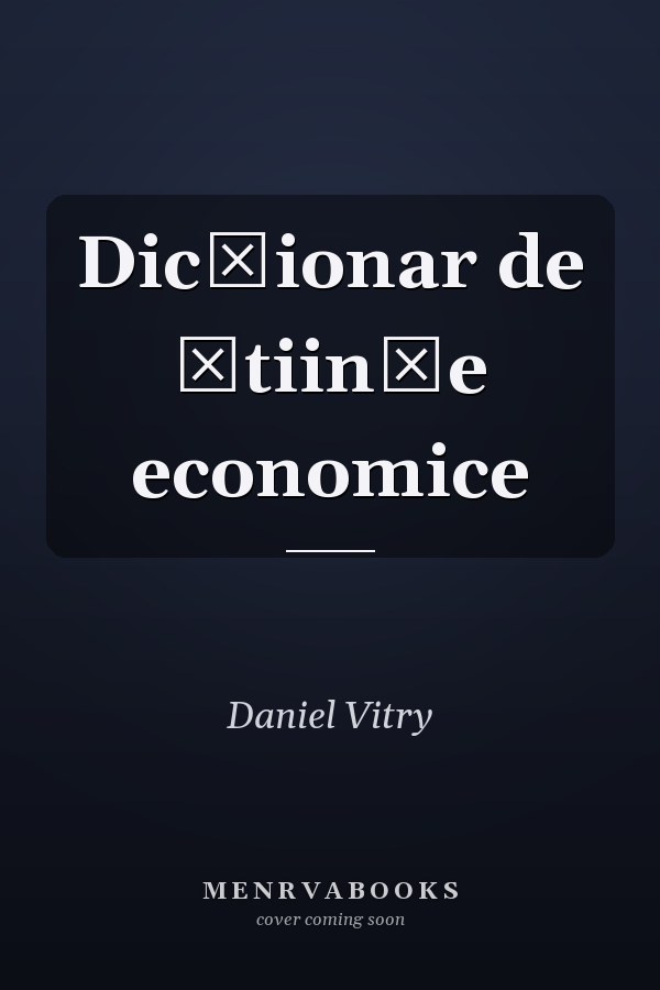 Dicţionar de ştiinţe economice