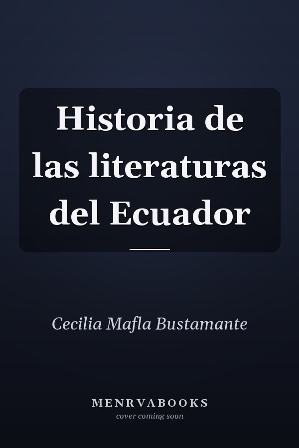 Historia de las literaturas del Ecuador