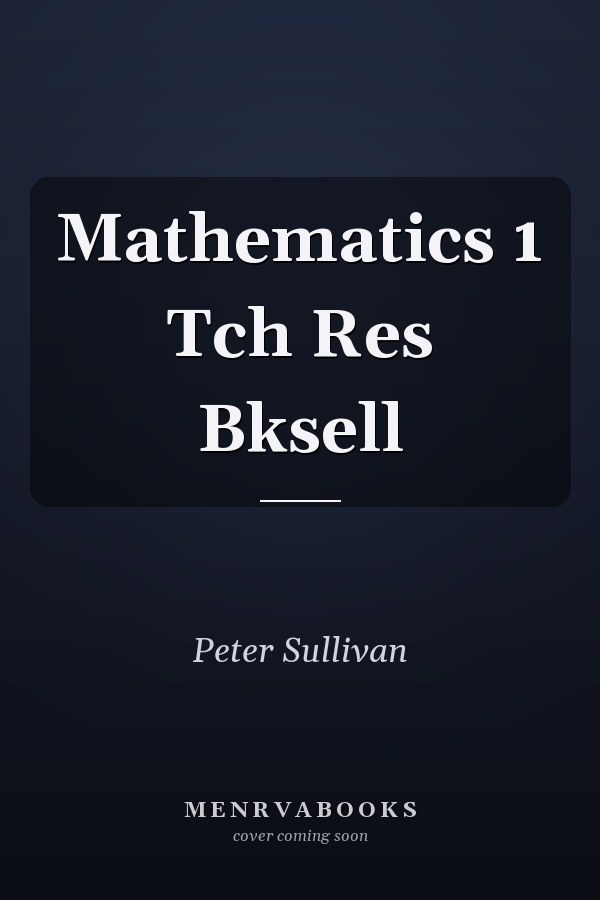 Mathematics 1 Tch Res Bksell