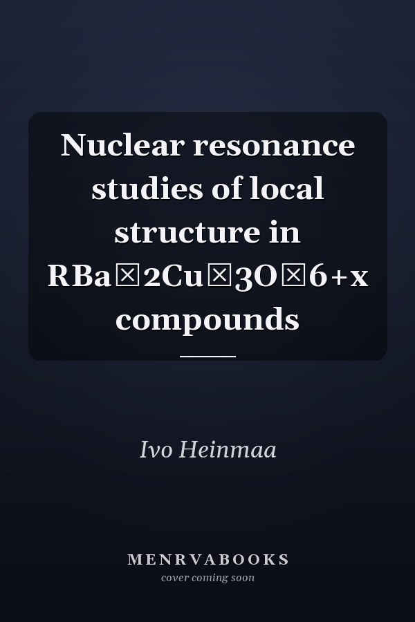 Nuclear resonance studies of local structure in RBa̳2Cu̳3O̳6+x compounds