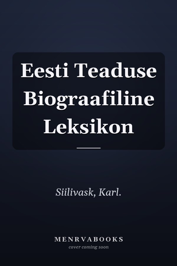 Eesti Teaduse Biograafiline Leksikon