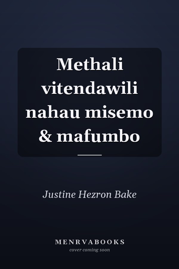 Methali vitendawili nahau misemo & mafumbo