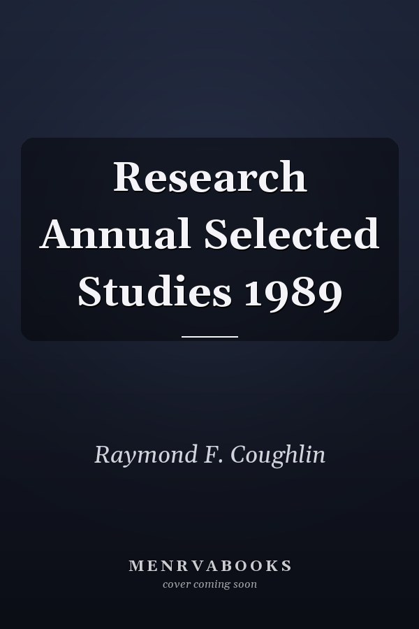 Research Annual Selected Studies 1989