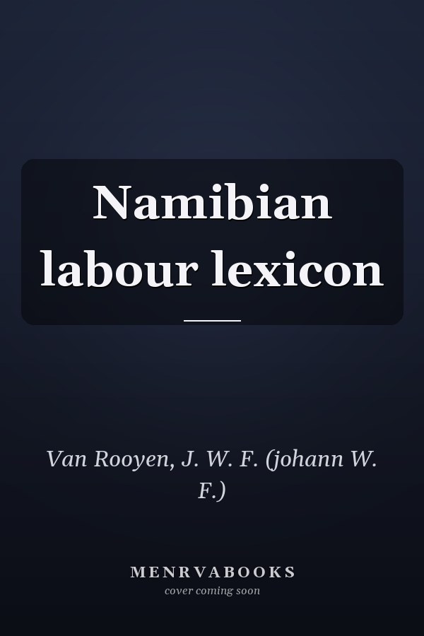 Namibian labour lexicon