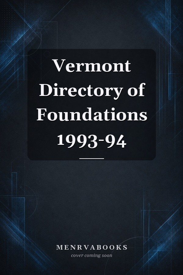 Vermont Directory of Foundations 1993-94